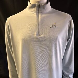 Nice mens large Peter Millar quarter zip golf jacket